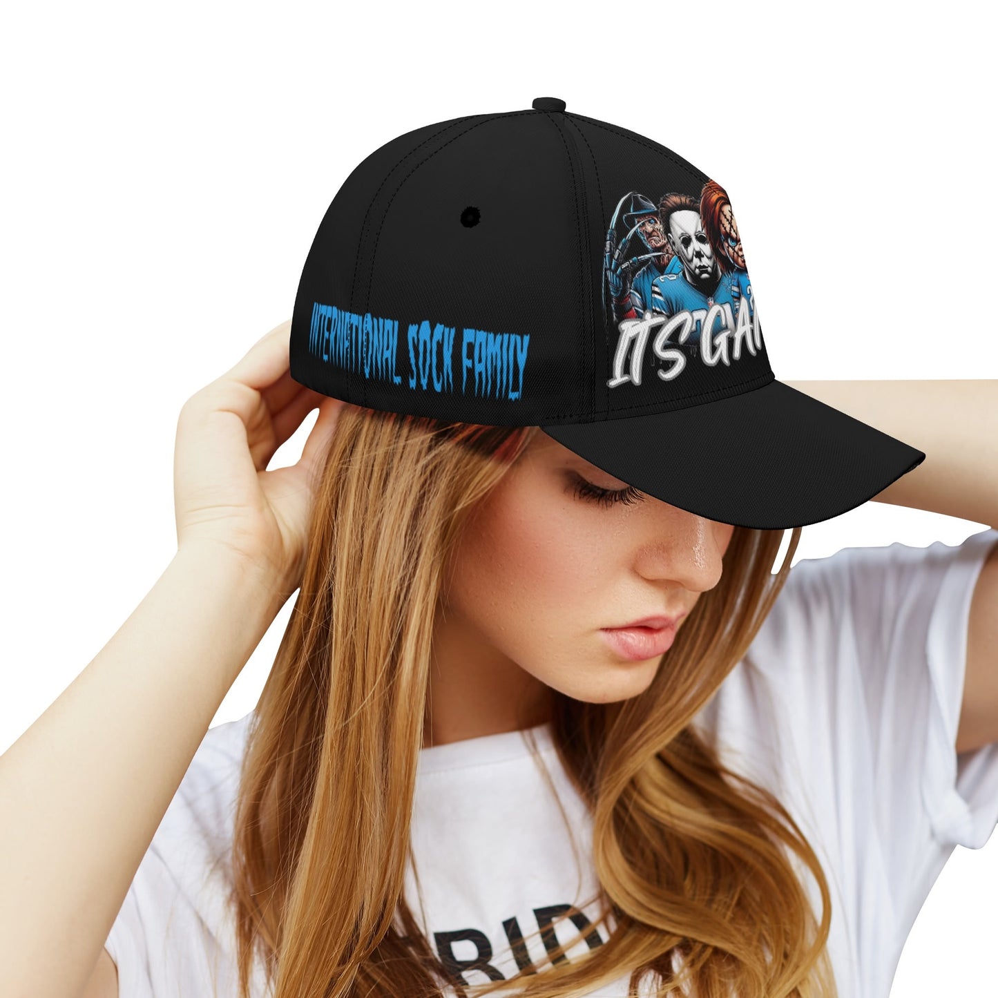 Detroit Lions Gametime All-over Print Baseball Cap