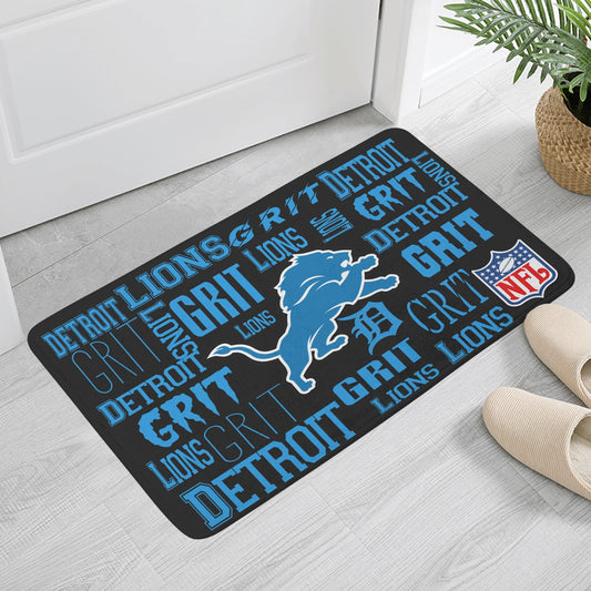 International sock family Detroit Lions Plush Doormat
