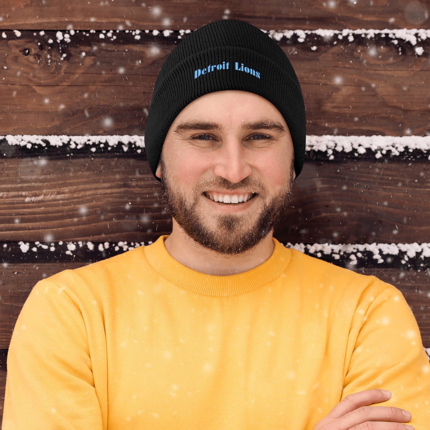Detroit Lions knitted cap