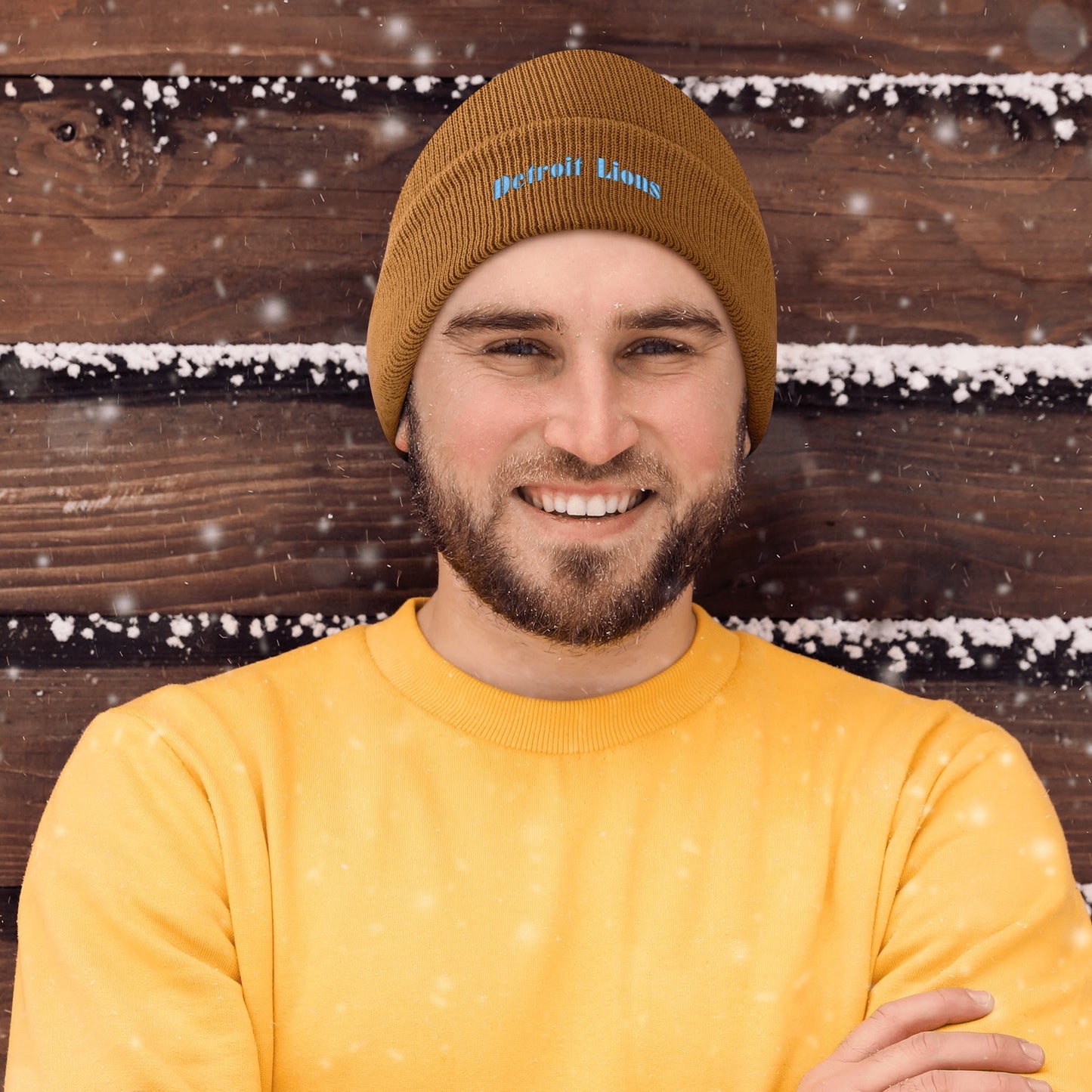Detroit Lions knitted cap