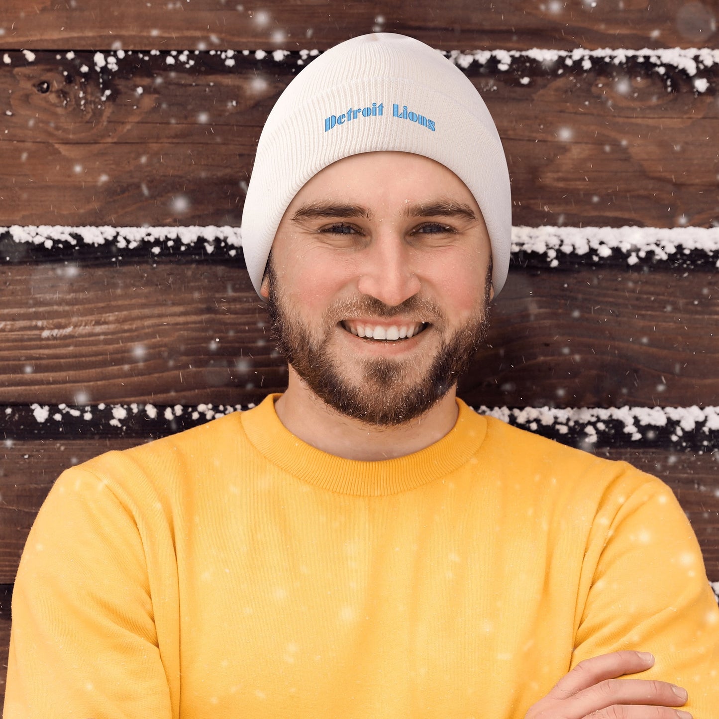 Detroit Lions knitted cap