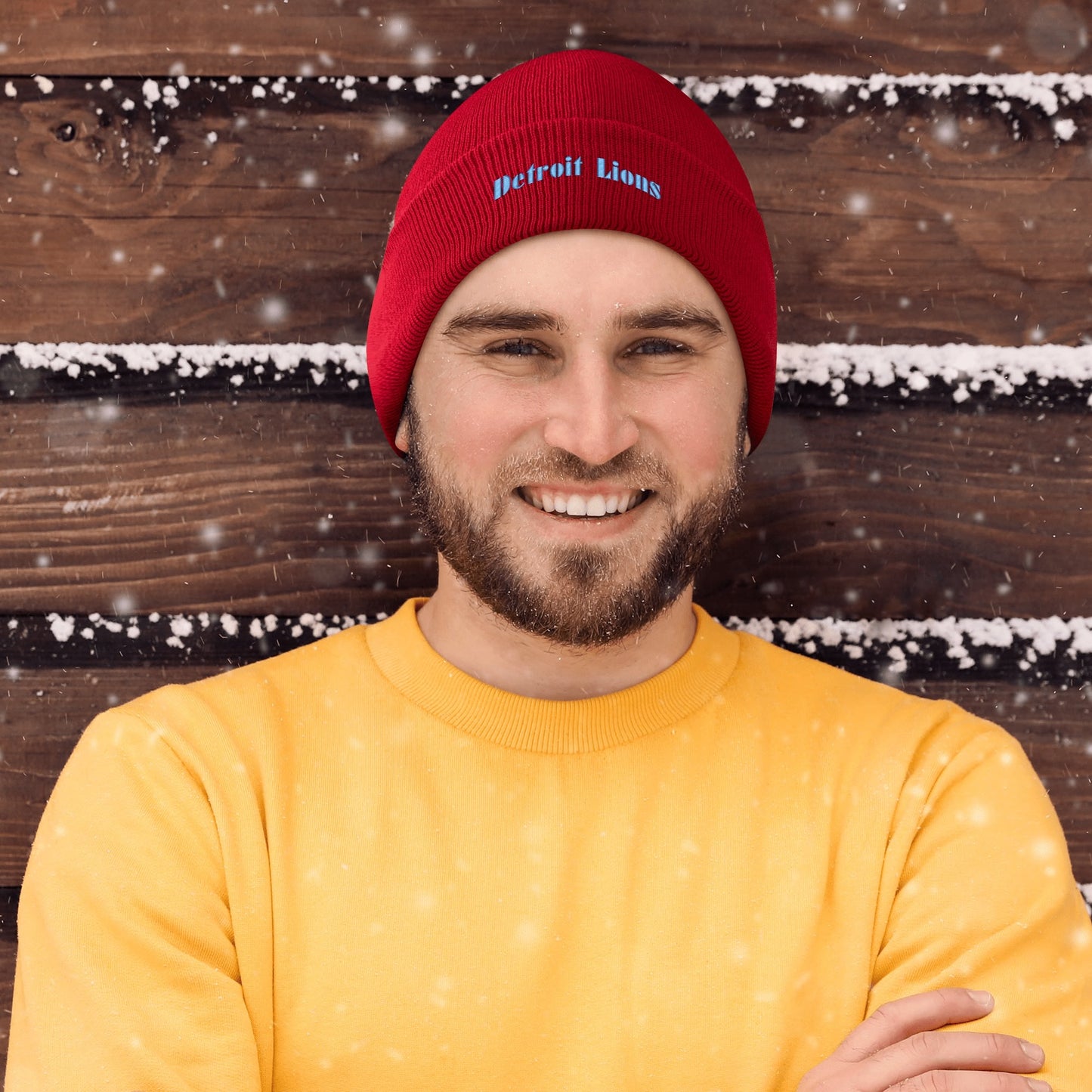 Detroit Lions knitted cap