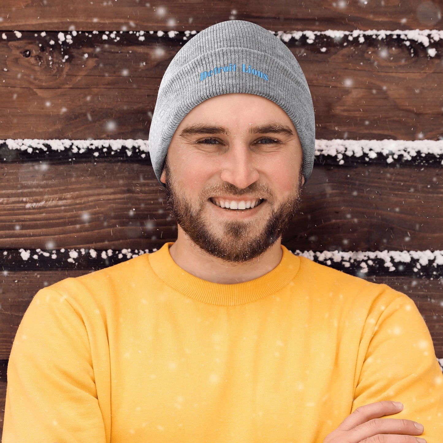 Detroit Lions knitted cap