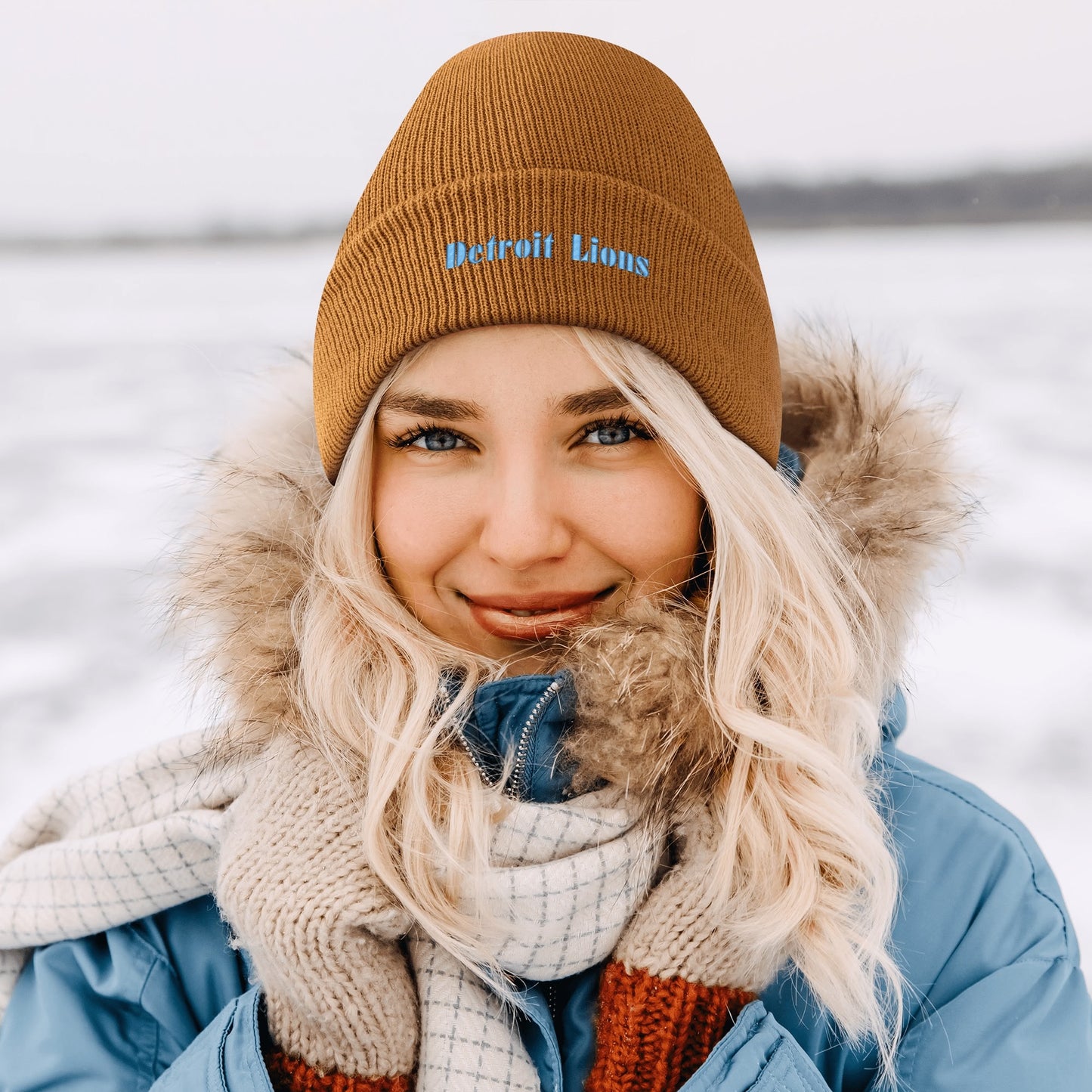 Detroit Lions knitted cap