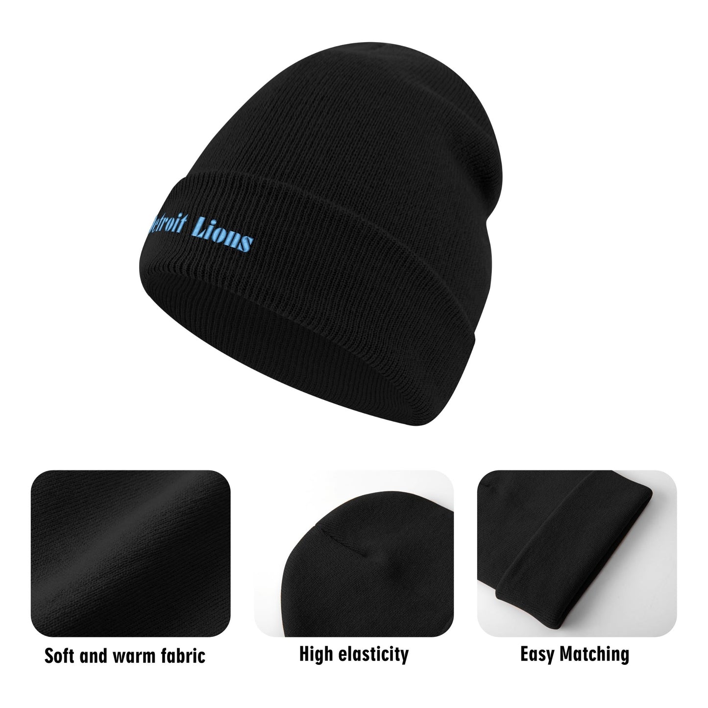 Detroit Lions knitted cap