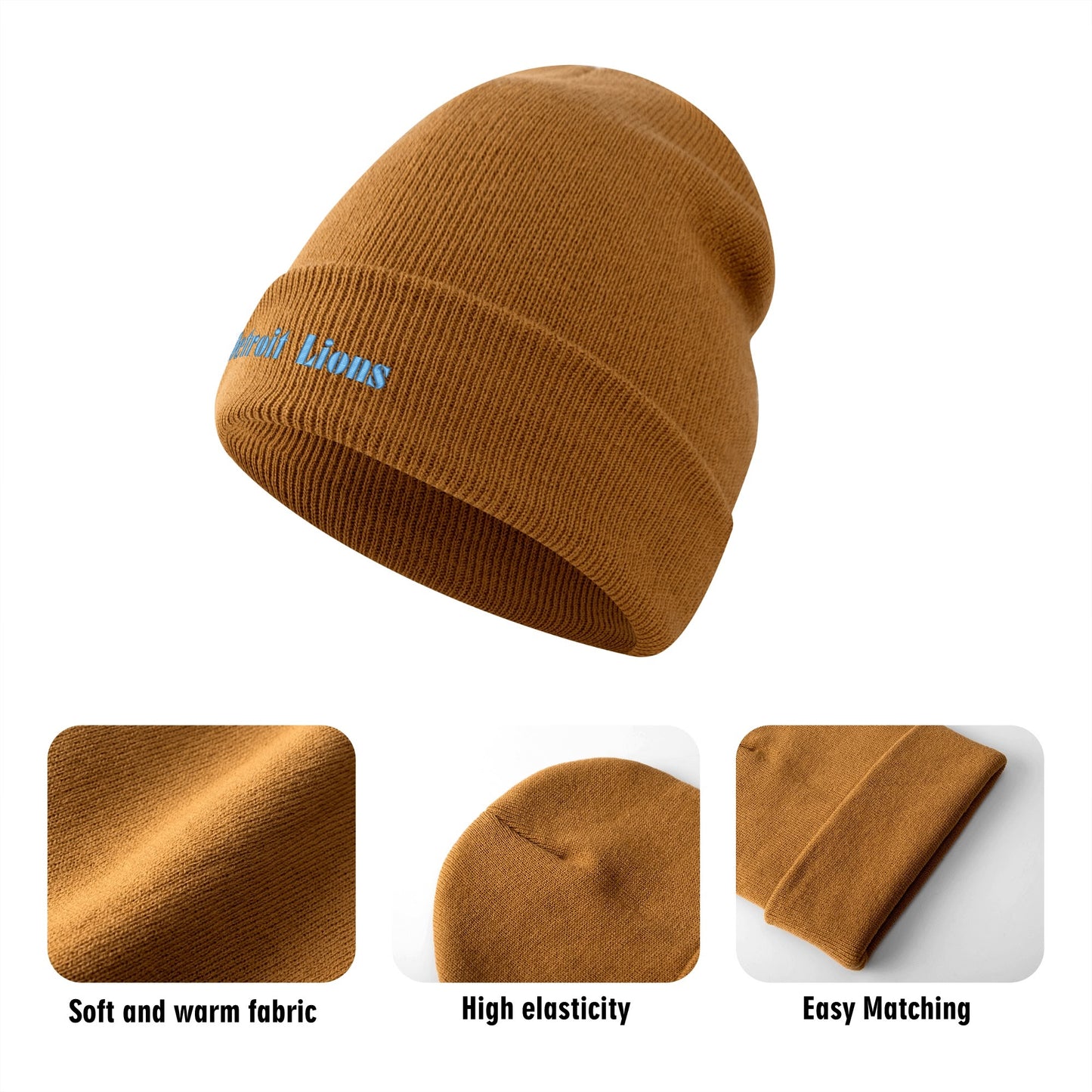 Detroit Lions knitted cap