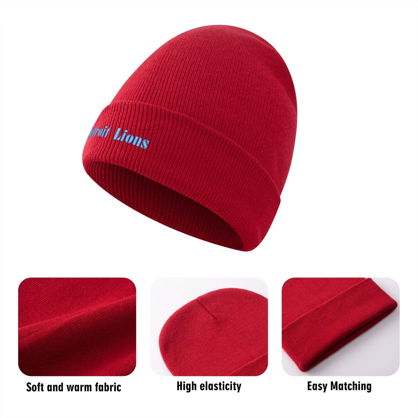 Detroit Lions knitted cap