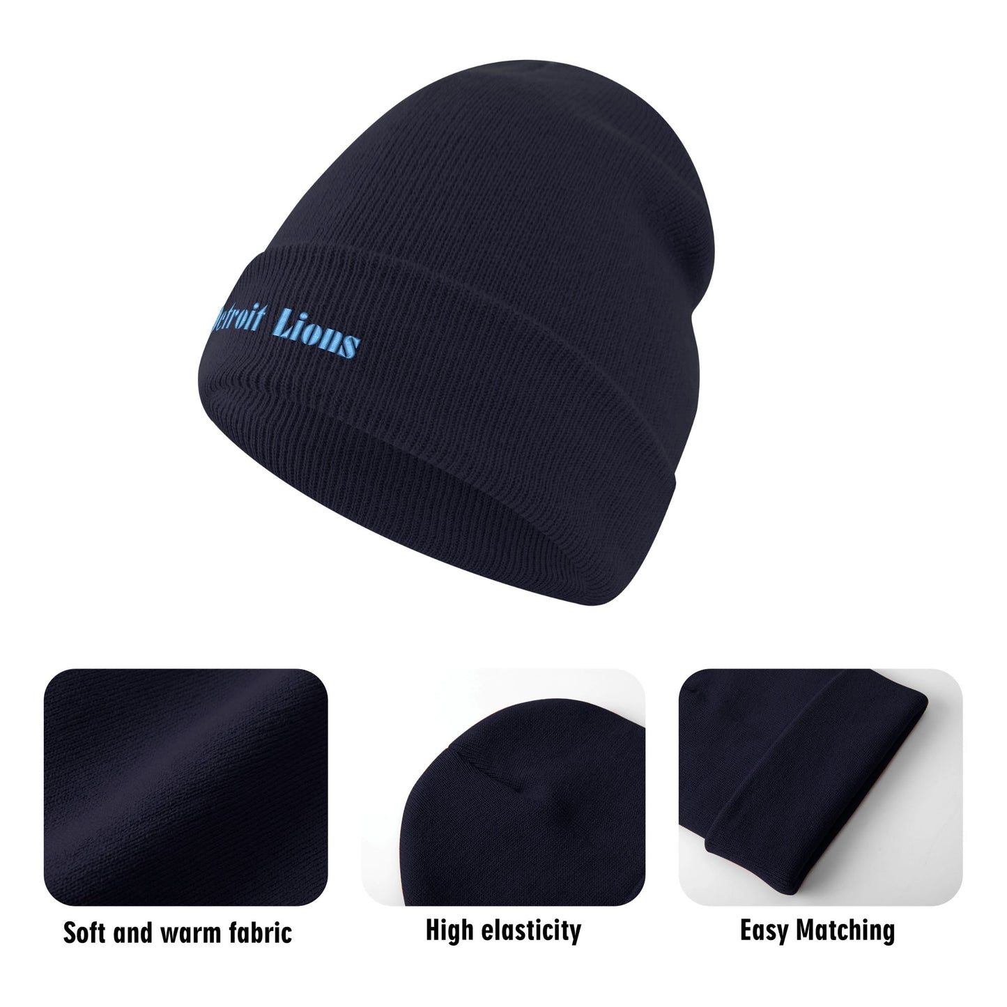 Detroit Lions knitted cap