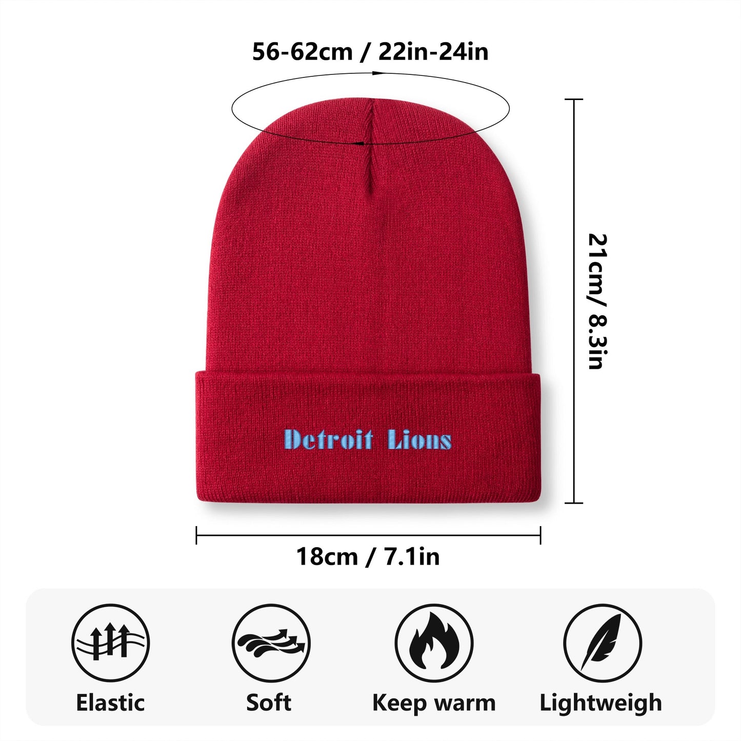 Detroit Lions knitted cap