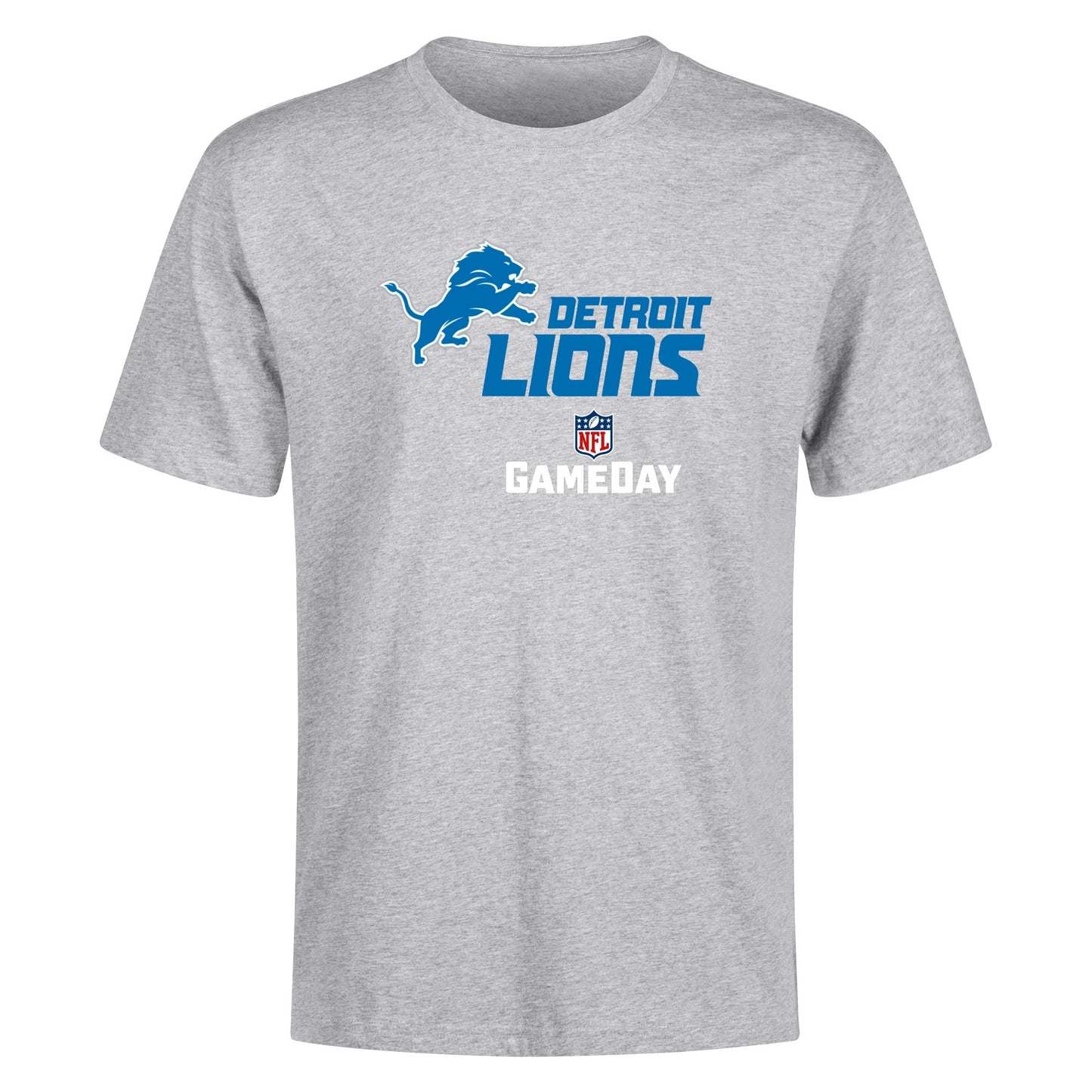 Detroit Lions Playoffs Unisex Cotton Front & Back Printing T-Shirt