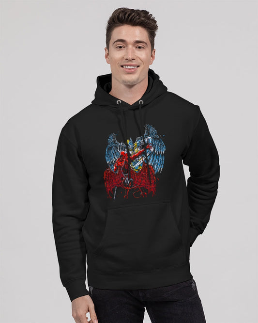 Angel vs Demonio Unisex Premium Pullover Hoodie | Lane Seven