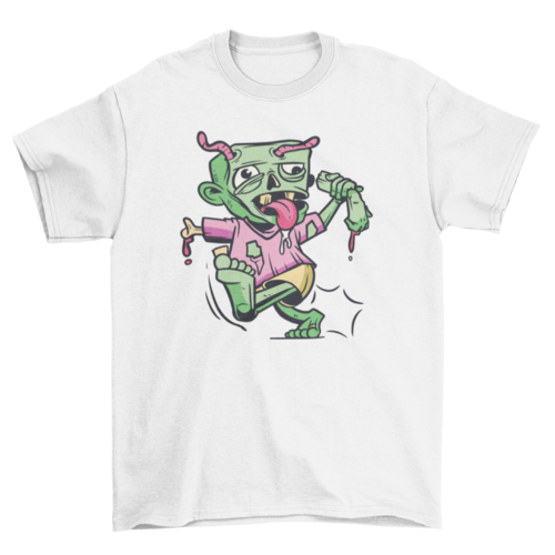 Zombie comic t-shirt